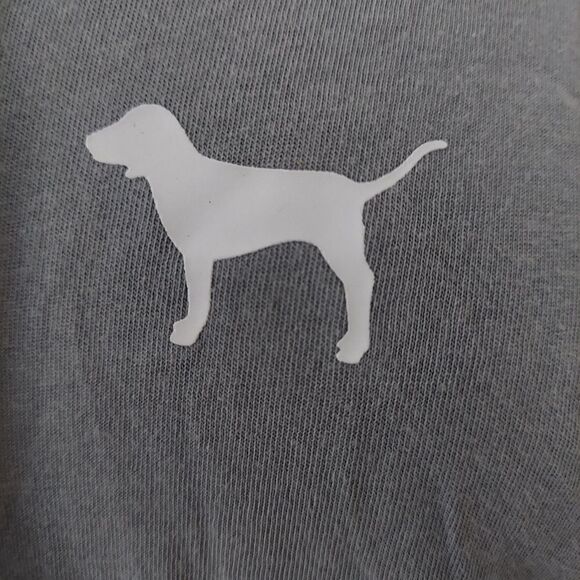 Victoria's Secret PINK Tunic Hoodie Shirt Graphic Logo Long Sleeve S/P - Picture 5 of 7